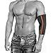 Lonew Elbow Brace Compression Sleeve - Elbow Sleeve Support for Workouts, Weightlifting, Arthritis, Tendonitis, Tennis and Golfer's Elbow,Reduce Joint Pain During ANY Activity (2 Piece)