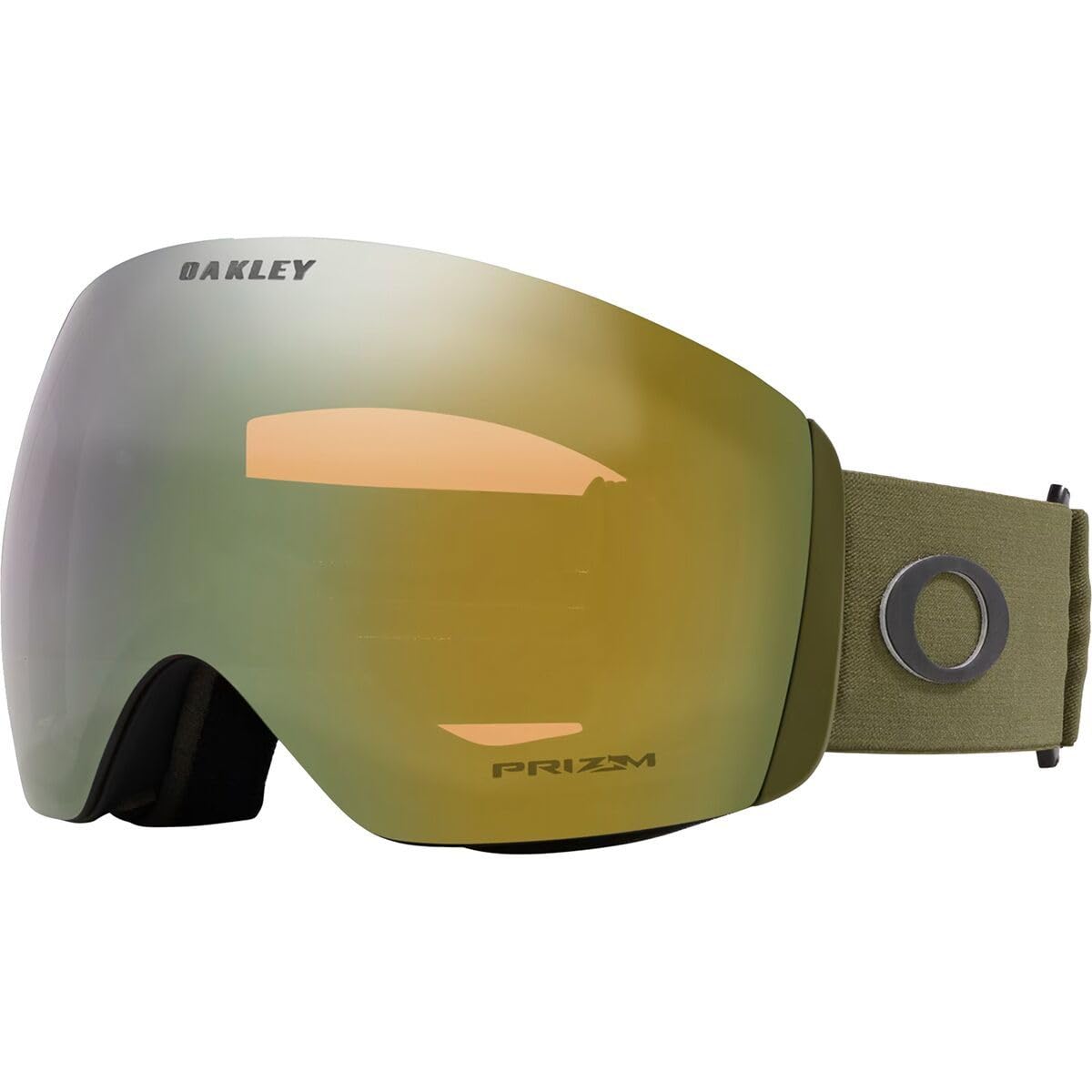 Oakley Flight Deck Large Dark Brush w PrizmSage Gold Snow Goggle Image