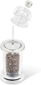 Cole & Mason 605 Salt and Pepper Mill Set Precision+ Ceramic Mechanisms 144mm view 4
