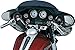 Kuryakyn 3783 Motorcycle Accent Accessory: Switch Panel Accent for 1996-2013 Harley-Davidson Touring & Trike Motorcycles, Chrome