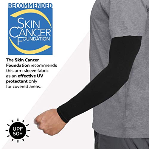 UV Protection Cooling Arm Sleeves Sun Sleeves Arm Cover for Women &Girls&Adult&Youth&Men Cycling, Running,Golf, Driving,Basketball, Football & Outdoor Activities Tattoos Arm Warmer