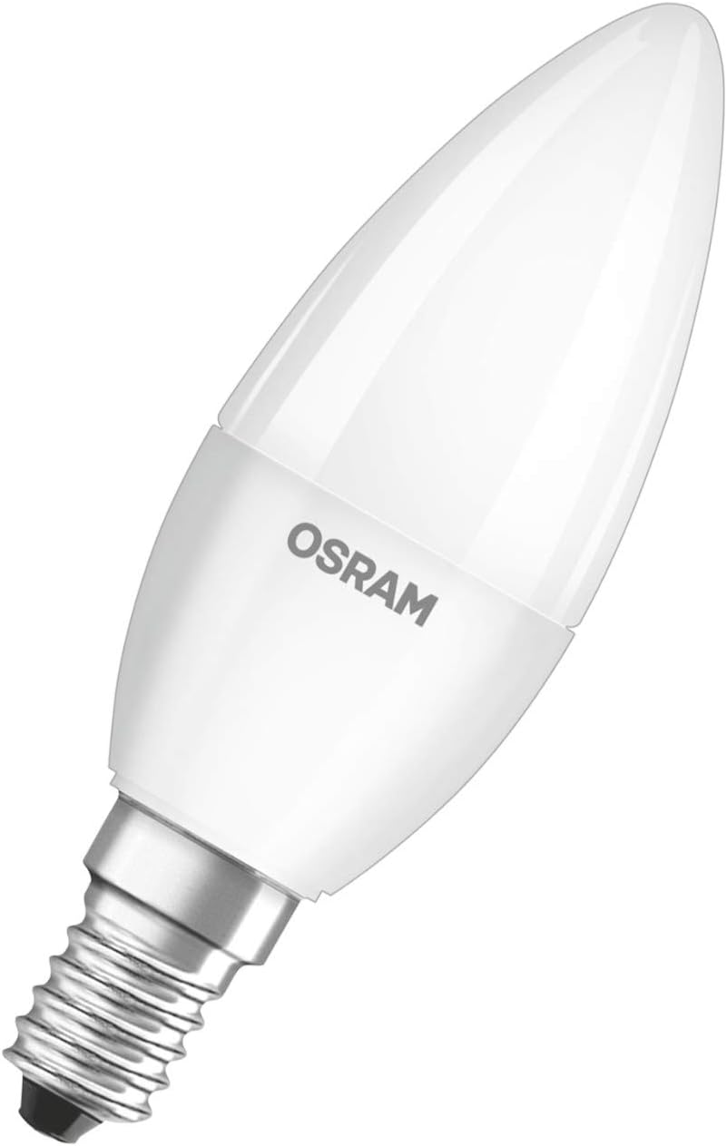 OSRAM LED Base Classic B / LED-lamp in candle shape with E14-base / not dimmable / replacement for 40 Watt / Matt / cool white - Image 4