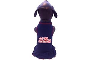 ALL STAR DOGS NCAA Mississippi Ole Miss Rebels Cheerleader Dog Dress
