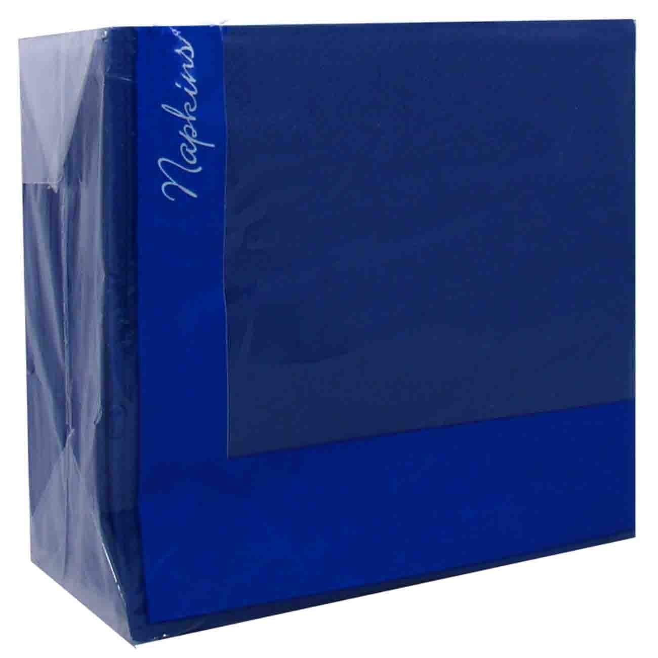 3XNavy Blue Napkins - 100 Quality Navy Blue Lunch Wedding - Party - Prom