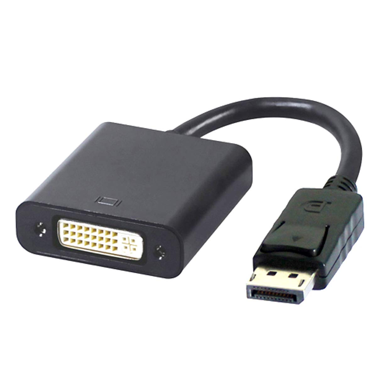 ChenYang DisplayPort to DVI Adapter,Gold-Plated DisplayPort Male to DVI Female Display Monitor Converter Cable Adapter for Computer, Desktop, Laptop, Monitor, Projector