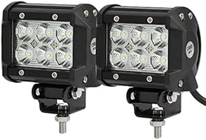 2PCS 18W flood CREE LED Work Light 60 Degree for 4WD/ATV/Car/Boat/UTE/JEEP/OFF ROAD
