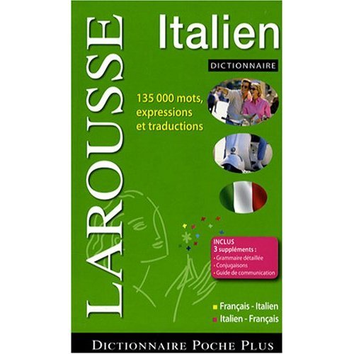 Dictionnaire français-italien, italien-français