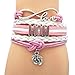 Infinity Collection Mom Bracelet, New Mom Jewelry - First Time Mom Gifts for Women - Mother Daughter, Pregnant & Expecting Moms, Mom to Be Gifts.