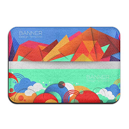 Tezhuoerfe Abstract Colorful Polygon Cloud Banner Design Vector