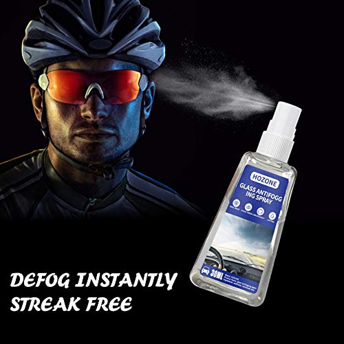 Clacce Anti-Nebel-Spray, Anti-Fog Auto-Glas Antibeschlagmittel, Antibeschlag Spray für Brillengläsern vor beschlagenden (30ML)