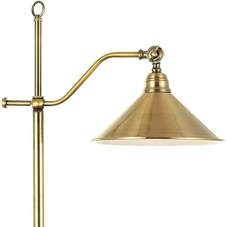 Amazon Co Jp Pyrojewel フロアライト ツェッペリンアメリカの農村レトロファッションクリエイティブフロアランプ インテリジェントランプベッドルームデンフロア模倣銅のeye 手入れ垂直フロアライト 間接照明 ホーム キッチン