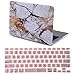 HDE Plastic Hard Case and Keyboard Cover for MacBook Pro 13 Inch Retina Display (Models: A1425/A1502)