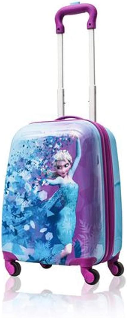frozen hard shell suitcase