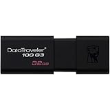 Pendrive Datatraveler 100G3 32Gb, Kingston, Pendrives, Preto