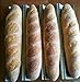 Fasmov Non-stick 4 Baguette Pan Perforated French Loaf Pan French Bread Pan