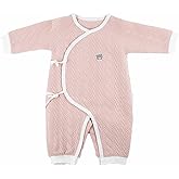 cutie pumpkin Baby Romper, Footless Knit 3-Layer 100% Cotton Newborn Pajamas & Going Home Outfit Onesise Jumpsuit for Infant