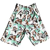 Flow Society Lax Monkey Boys Lacrosse Shorts - LAX - Kids Athletic White - Basketball - Baseball - Hockey - Football