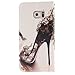 DRUnKQUEEn S6 Edge Case, PU Leather Credit Card Holder Case Stand Feature Wallet Type Flip Folio Cover - for G925 Samsung Galaxy S6Edge
