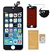 WEELPOWER LCD Touch Screen Digitizer Glass Replacement Assembly for iPhone 5 with Repair Tool (Black)