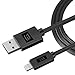 Smartspeed Lightning USB Cable 3 Packs 3.9FT (1200mm) Perfume Data Cable for iPhone7,7 Plus 6,6s Plus 5s,5c,5, iPad Pro Air 2, iPad mini, iPod touch Black