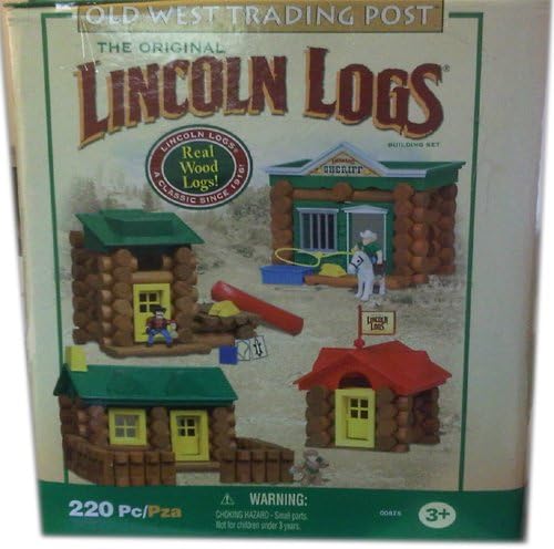 Lincoln Logs, Old West Trading Post 220 Peices