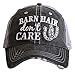 Barn Hair Don't Care Women's Distressed Grey Trucker Hat