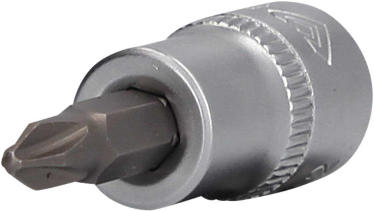 BRILLIANT TOOLS BT021891 3/8 Inch PH Phillips Bit Socket, PH2 [Powered by KS Tools]