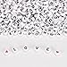 Maksuzee 1620/1200/600PCS Acrylic Letter Beads A-Z Letter Round/Cube Alphabet Letter Beads for Jewelry Making Bracelets Necklaces and Key Chains (1)