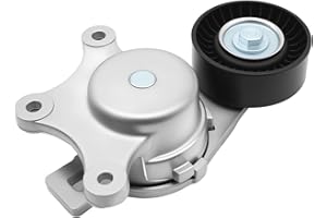 DUZFOREI 38485 Belt Tensioner Pulley Assembly, Replacement for Ford Edge/Explorer/Taurus 2007-2019, Replacement for Mercury/L