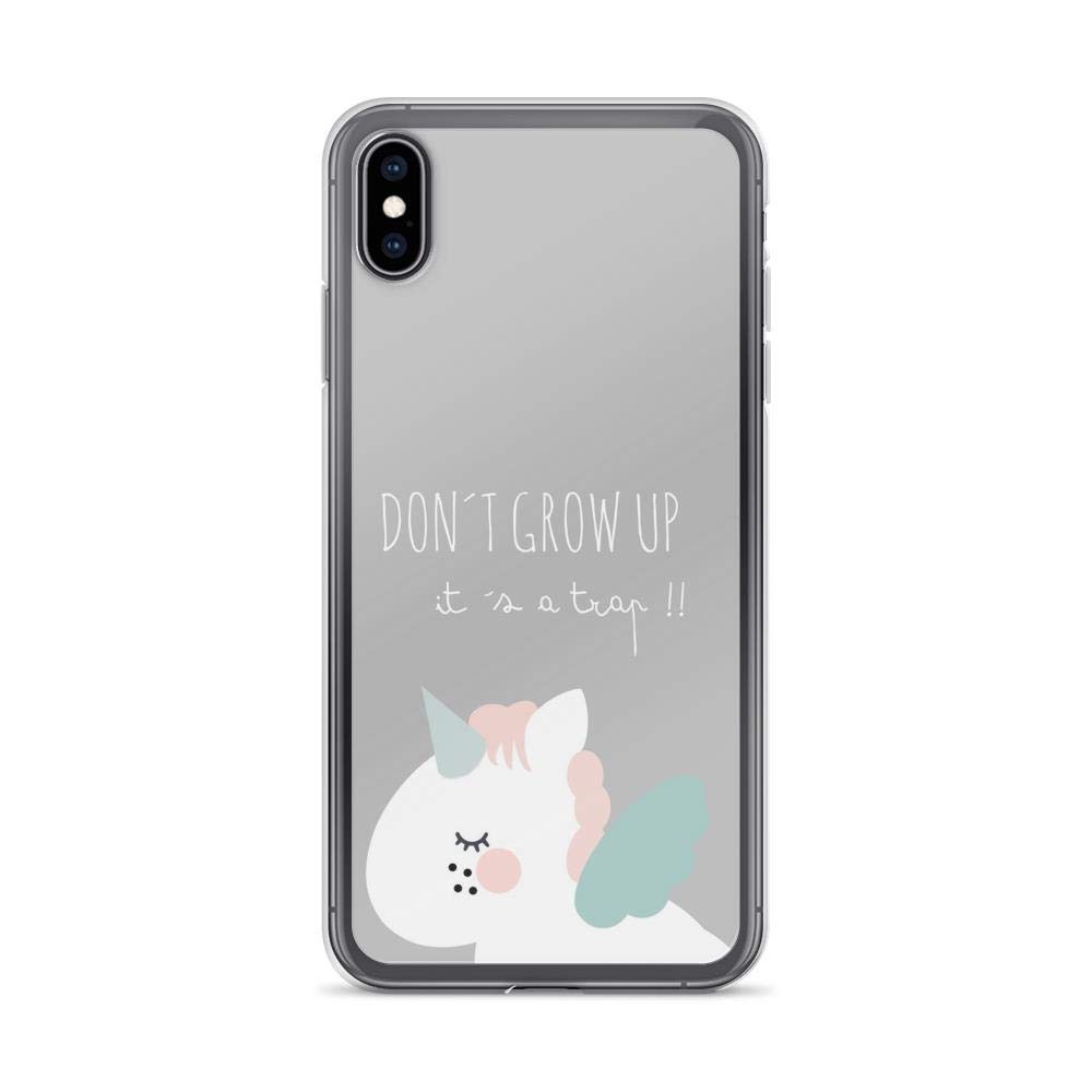 Amazon Com Iphone 7 8 Pure Clear Case Cases Cover Don T Grow Up
