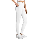 JOCMIC Girls Athletic Leggings High Waist for Kids Yoga Dance Gym Pants with Pocket