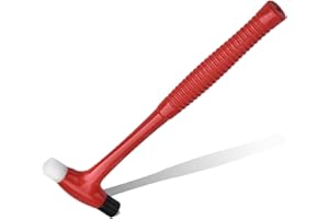 Small Hammer, Double-Faced Hammer Soft Mallet Jewelry Mallet Hammer Rubber Mallet Portable Mallet Hammer Nonslip Plastic Mini