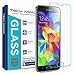 Tech Armor Ballistic Tempered Glass Screen Protector Designed for Samsung Galaxy S5 (2014) 1 Pack