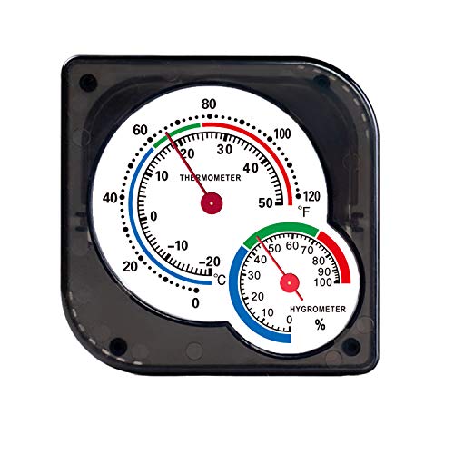 Indoor Thermometer , Hockham Humidity Gauge Room Thermometer Humidity