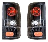 FORD F-150 04-06 TAIL LIGHT BLACK (LED STYLE) NEW