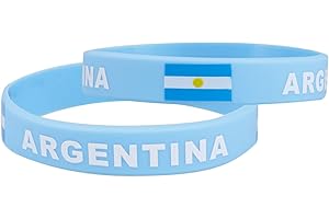 Evankin Country Flag Unisex Silicone Bracelet Rubber Sports Fashion Wristband