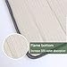 FINDNEW Non-Slip Memory Foam Bath Mat Stripe Style Soft Touch Microfiber Bathroom Rugs with Anti-Skid Bottom,Absorbent&Comfortable,Quickly Drying(Grey, 20