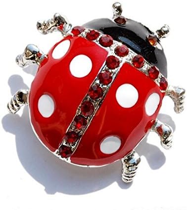 Creativelife Personality Cute Ladybug Alloy Brooch