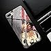 Badalink iPhone 8 Plus Case, iPhone 7 Plus Case Luxury Protective Smooth Painting Tempered Glass Cover Soft Anti-Skid TPU Bumper Frame PC Back Shell Skin for iPhone 8 Plus/iPhone 7 Plus - Elephant