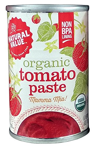 Natural Value Organic Tomato Paste, 6 Ounce (Pack of 24)