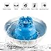 YOUTHINK Cat Water Fountain, 2L Large Capacity Healthy and Hygienic Automatic Ultra Quiet Pet Water Fountain, Cat Water Dispenser with 1 Filter, Pet Drinking Fountain for Cat and Dog (Blue)