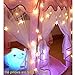 Windpnn Kids Play Tent, Pink Princess Castle Play House, Large Light Up Playhouse with Remote LED Twinkle Star Light, Top Toy Gift Ideas for Girls Boys Toddlers Baby (55