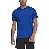 adidas Mens Aeroready Designed 2 Move Sport 3-Stripes Tee