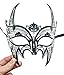 New Wolverine Men's Mask Laser Cut Venetian Halloween Masquerade Mask Costume Extravagant Inspire Design - Black by KBMasks