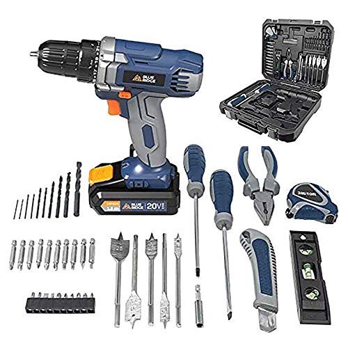 Blue Ridge BR2800KU.1 20V MAX Cordless Drill Driver with 42pcs