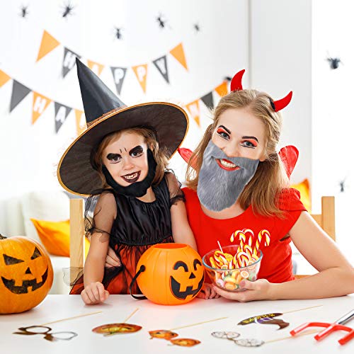 4 Mustache+Halloween+Accessories+Adjustable+Supplies