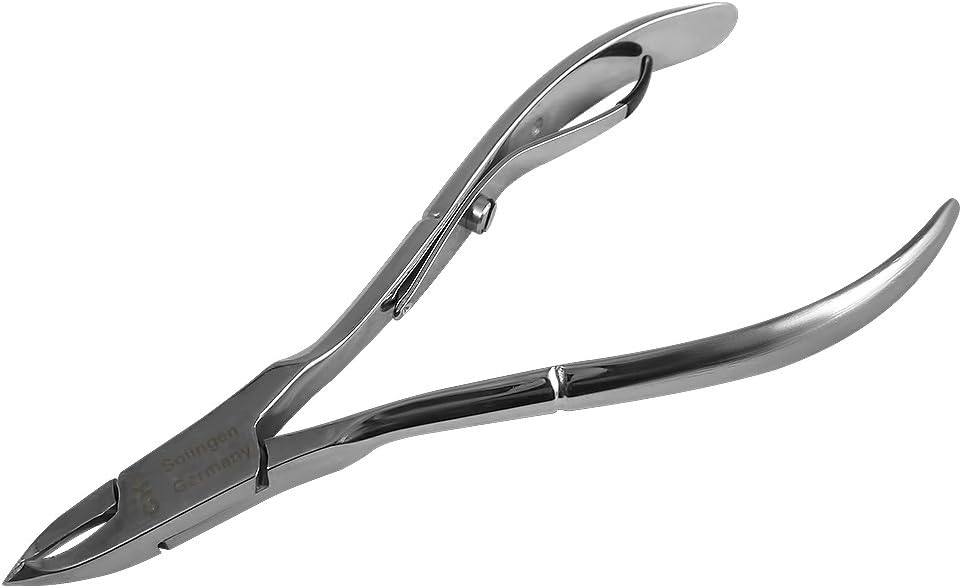 EKS Solingen Cuticle Nipper 10 cm 3 mm Jaw Lap Joint Nickel Plated EK 5-50 NA