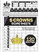 5 Crowns Score Sheets: Five Crowns Game Record Keeper Book | 120 Personal Score Sheets for Scorekeeping | Size:8.5