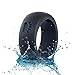 Silicone Ring for Men Black with Bear Paw Print Ring - Buy Now