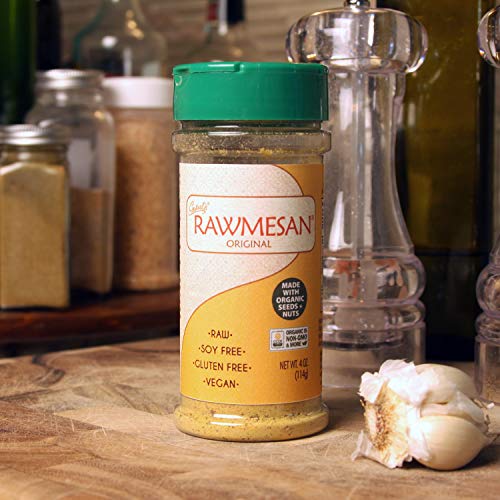 Gopal’s Original Rawmesan (Parmesan Cheese Alternative), Vegan and Organic Nutritional Yeast Seasoning – 4 Ounces | Keto, Paleo, and Whole 30 Friendly